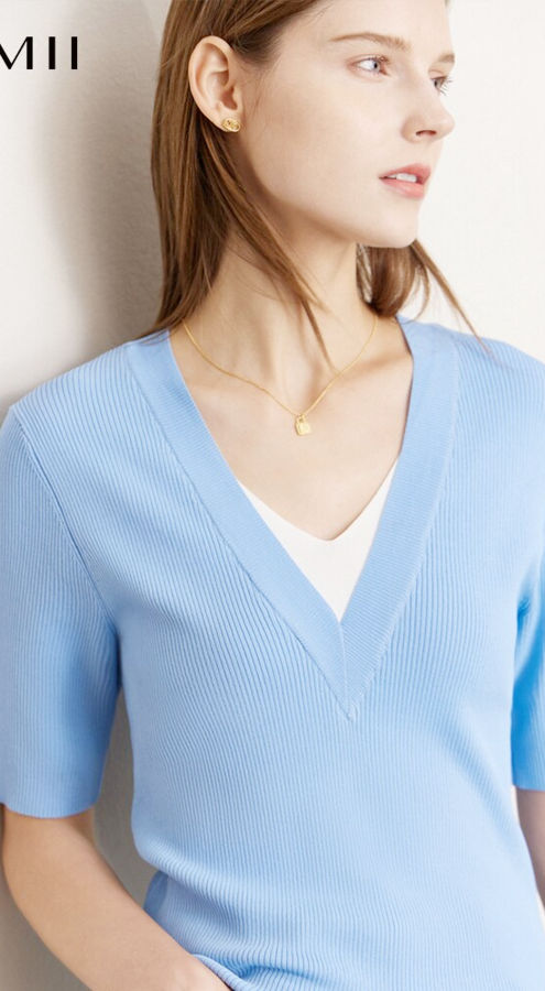 Sweaters For Women Autumn Elegant Splicing Panelle