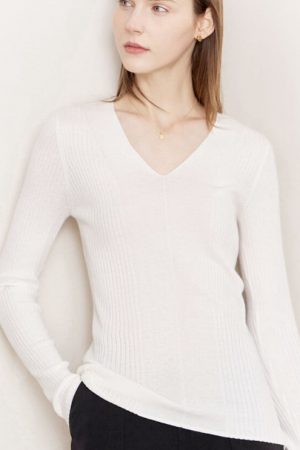 Sweaters For Women Autumn Fashion Solid Asymmetric