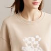 Sweatshirt For Women Autumn Cotton Solid Loose Cas