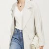 Trench Coat For Women Elegant Single Button Sashes
