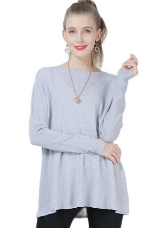 Winter Casual Sweaters For Women Warm Long Pullove