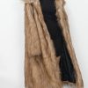 Winter Coats Women Long Faux Fur Coat Turn-Down Co