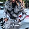 Winter Female Parkas Down Cotton Puffer Jacket Lar