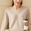 Winter Simple Women's Sweater Fashion 100%Wool Sol
