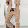 Wish Plaid Casual Suit Suit For Women