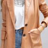 Women Winter In Pu Leather Jackets With Pockets Tr