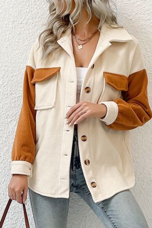 Women's Clothing Autumn And Winter Stitching Woole