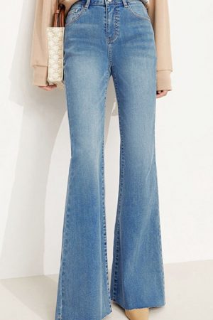 Women's Jeans Fashion High Waist Pants Csual Denim