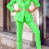 Women's Polka Dot Print Small Suit Suit Profession