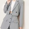 Women's Suit Jacket Short Blazer Coat Autumn Slim